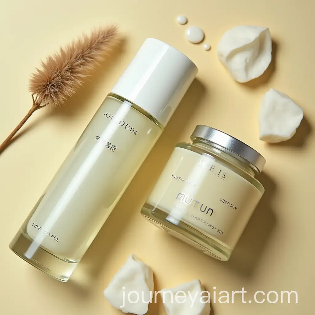Asian-Cosmetics-in-Natural-Setting-without-Brands-or-Logos