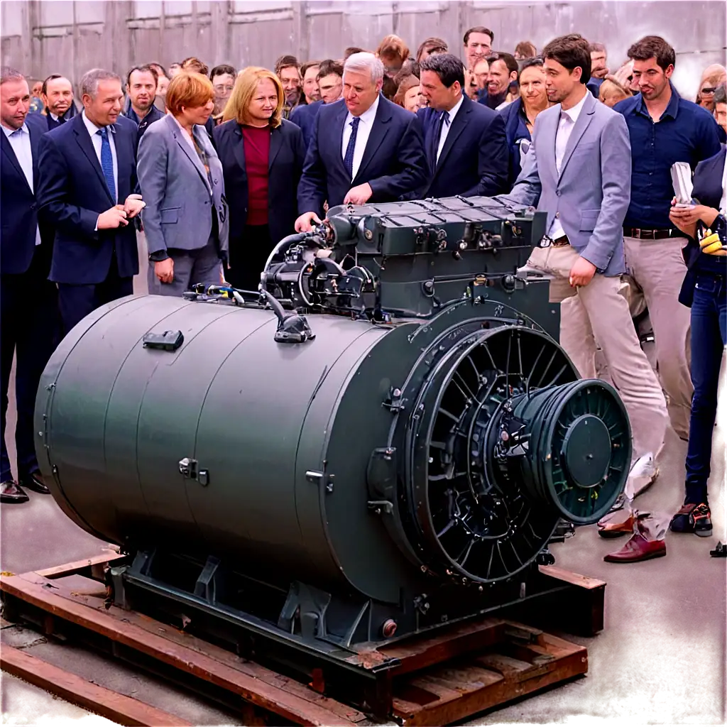 HighQuality-PNG-Image-of-Engineers-and-Professionals-Around-a-Large-Engine-Generator