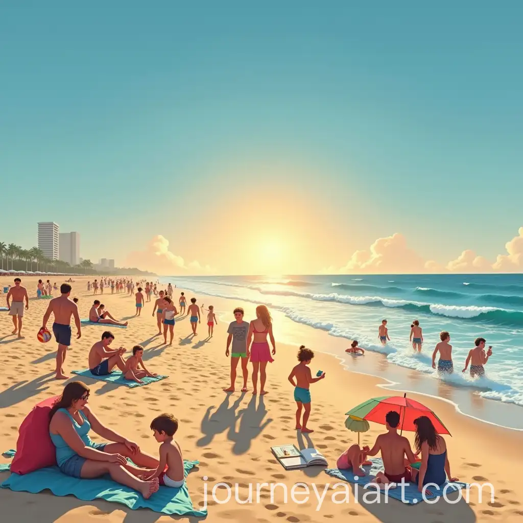 Families-Enjoying-a-Perfect-Day-at-the-Beach