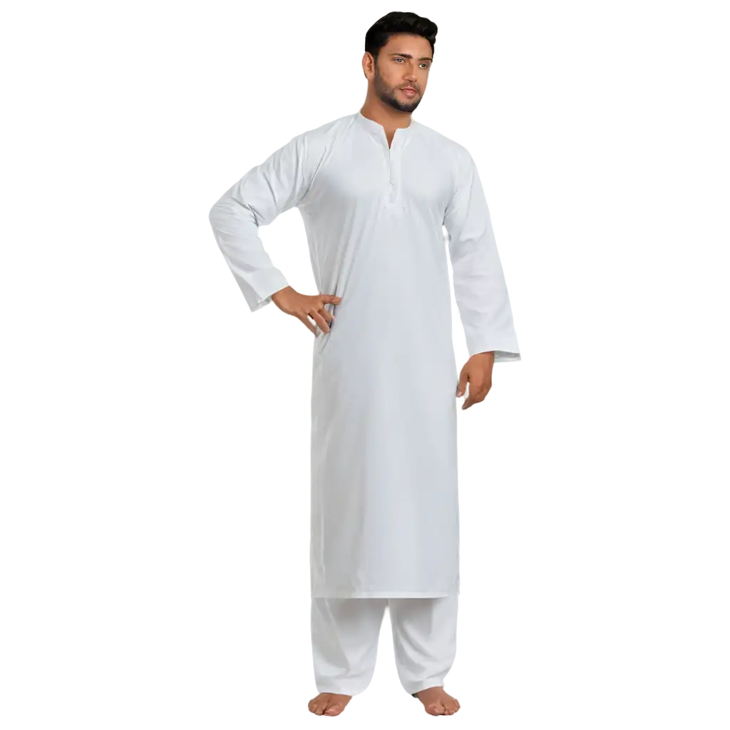Islamic payjama for man white color