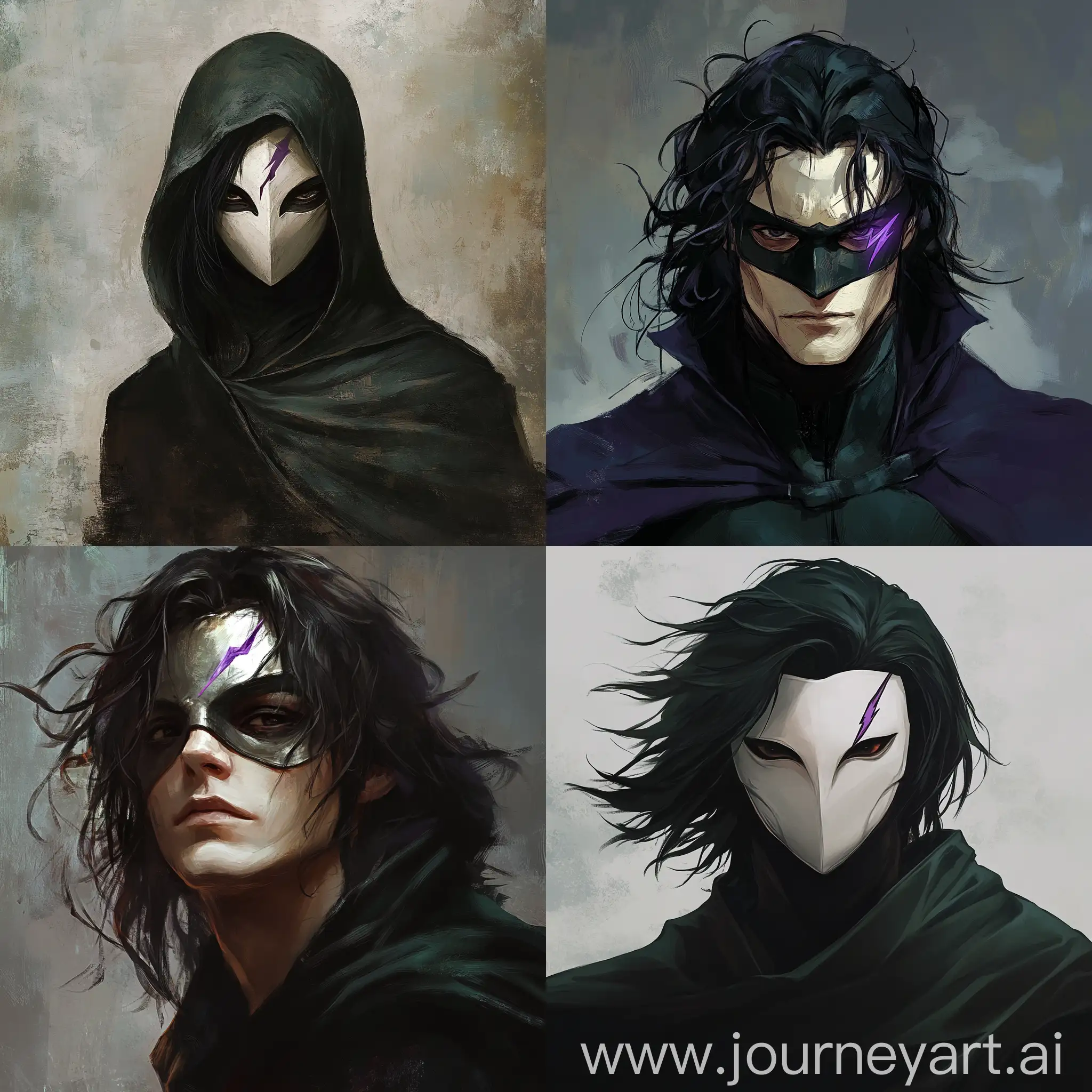 Mysterious-Masked-Figure-with-Dark-Hair-and-Cloak