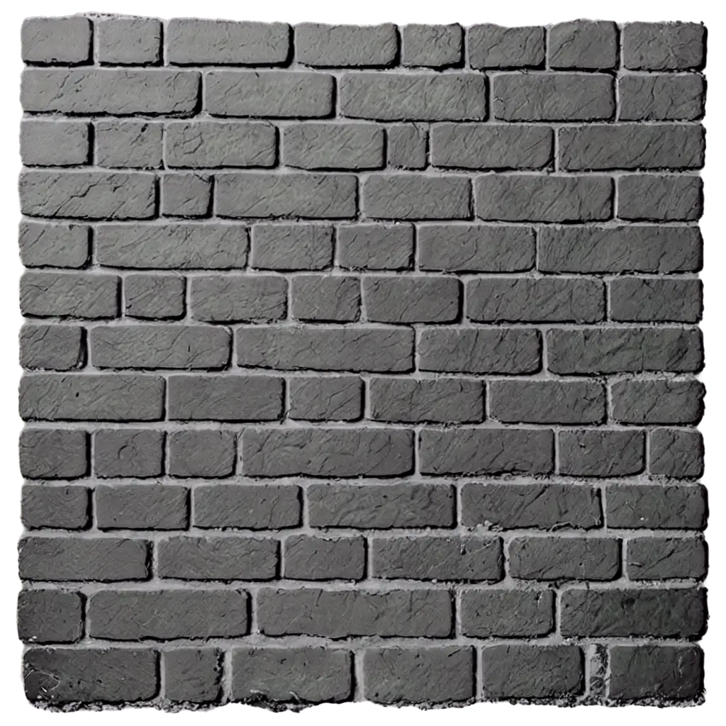 brick wall black and white