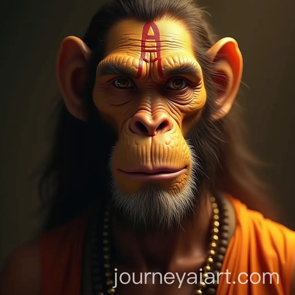 Cinematic-Portrait-of-Lord-Hanuman-Radiating-Wisdom-and-Strength