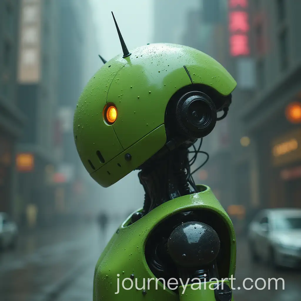 Futuristic-Android-Staring-Ahead-in-a-HighTech-Environment