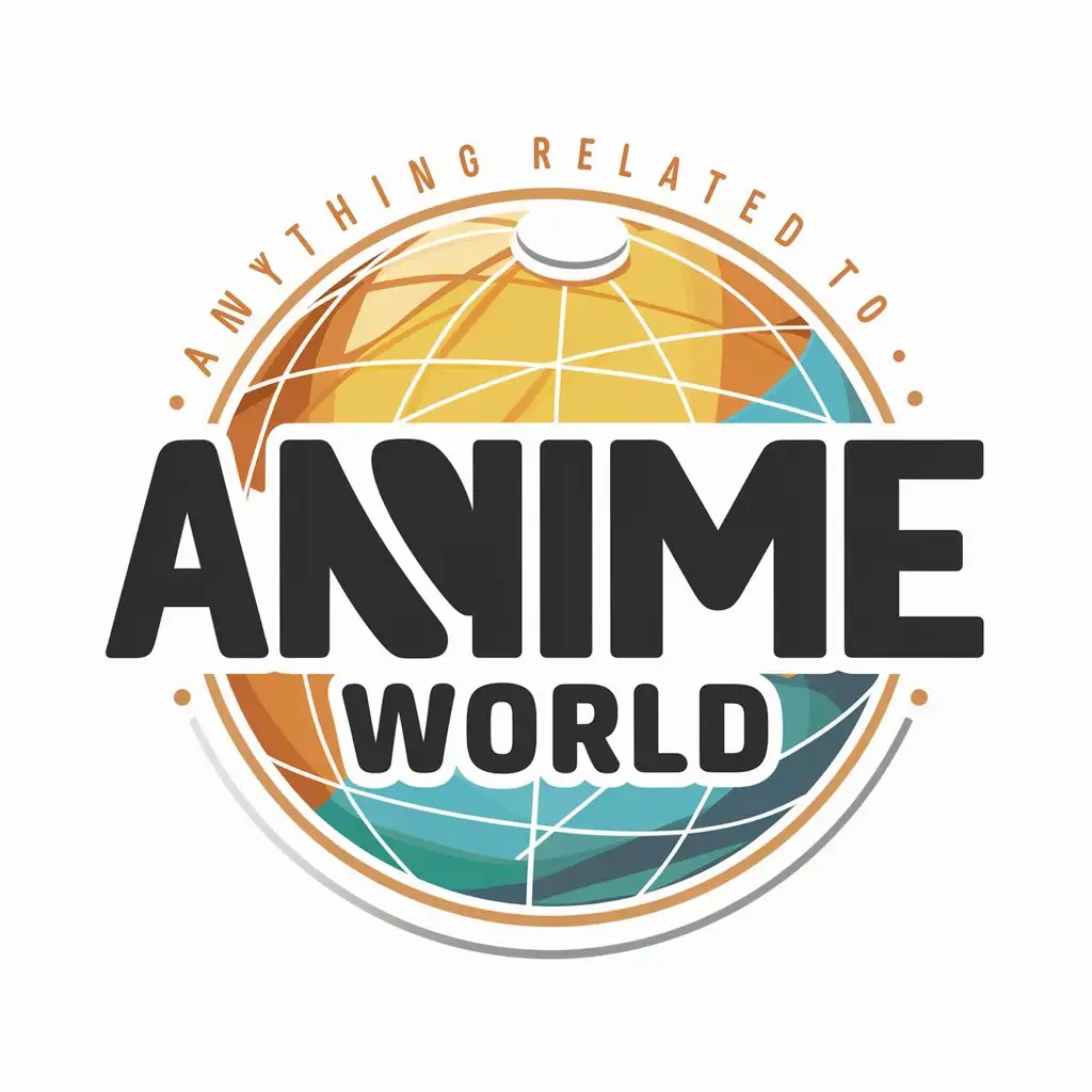 LOGO Design For Anime World Vector Design with Anime Theme