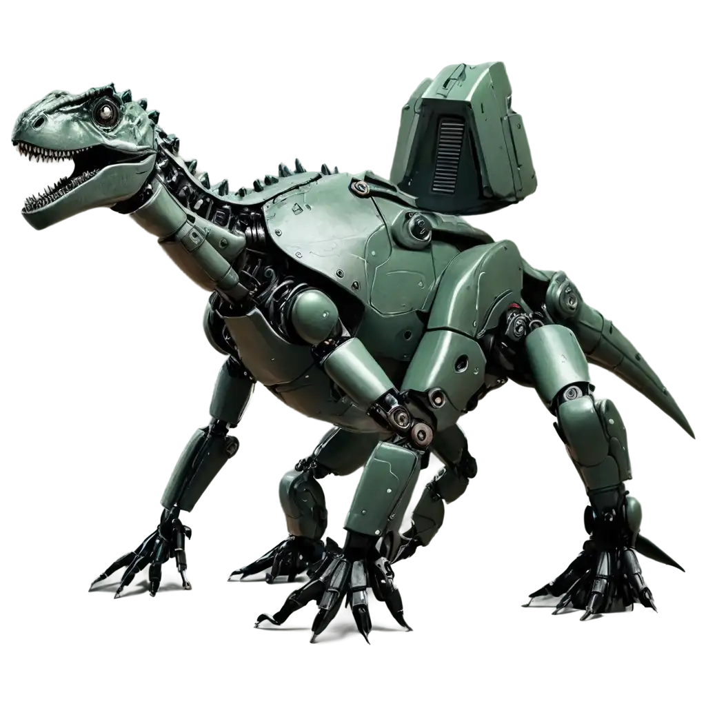 Dinosaur-Robot-PNG-A-HighQuality-Versatile-Image-for-Digital-Creativity