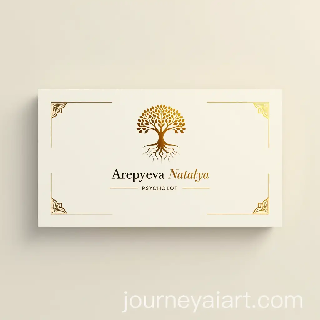 AI-Image-Prompt-ExpansionMinimalist-Psychologist-Business-Card-with-Golden-Tree-of-Life-and-Elegant-Design