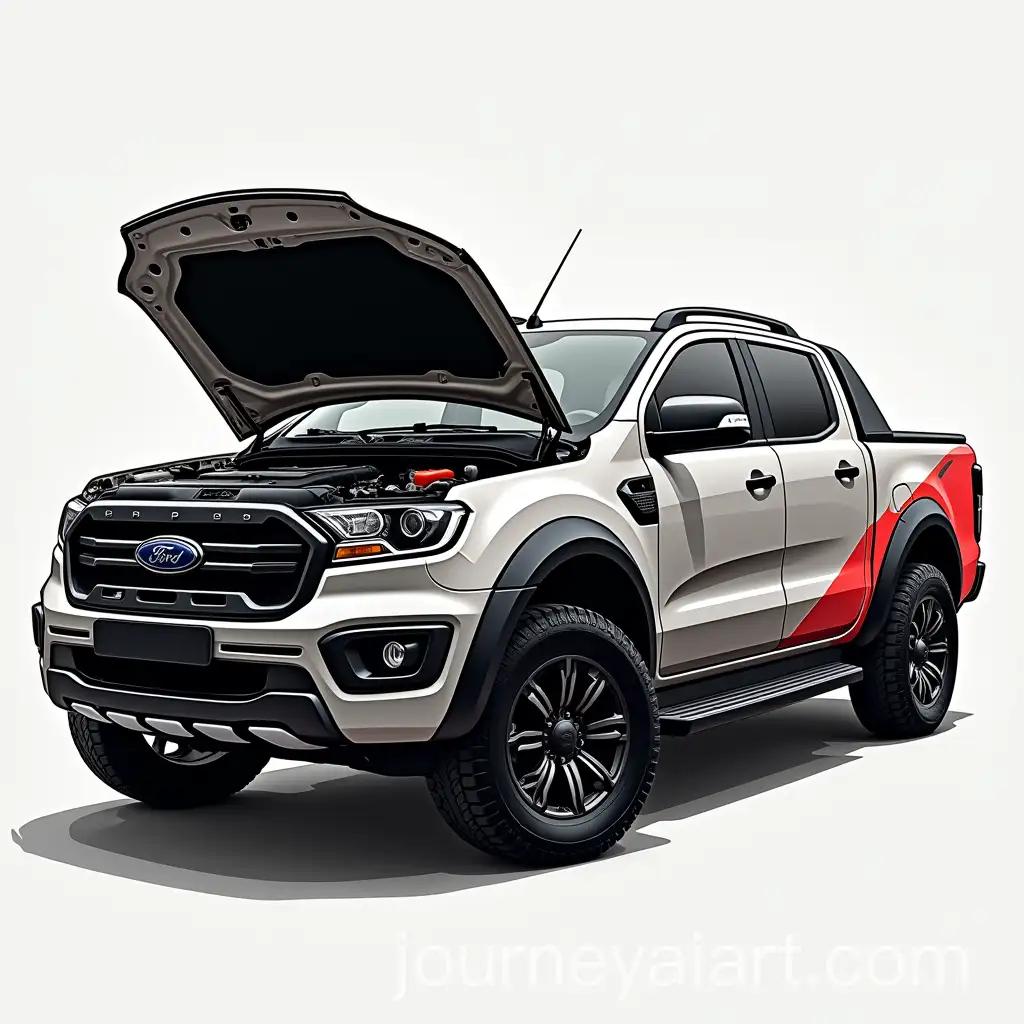 Engine-Cleaning-of-a-Modern-Pickup-Truck