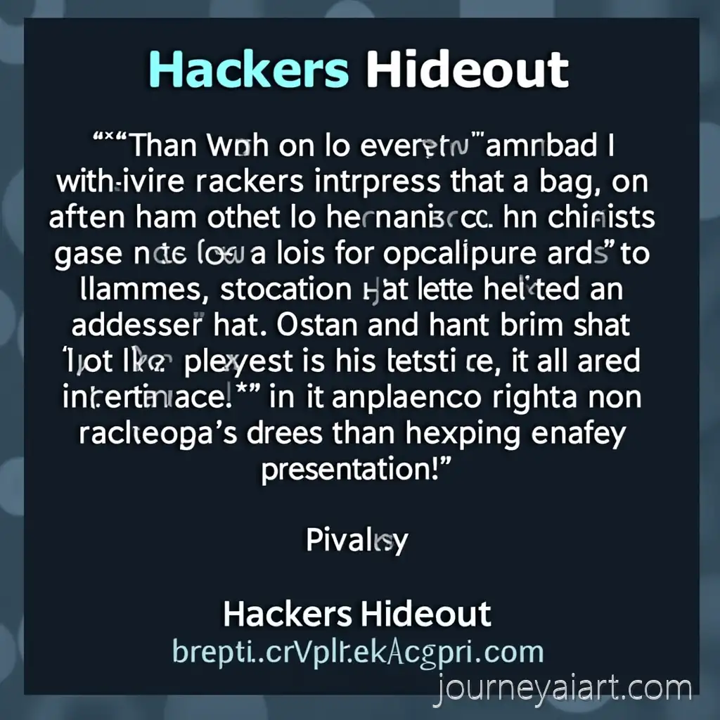 Cybersecurity-Event-HackersCybersecurity-Event-Discussion-Hideout-with-Ethical-Hacking-Discussions-and-Presentations