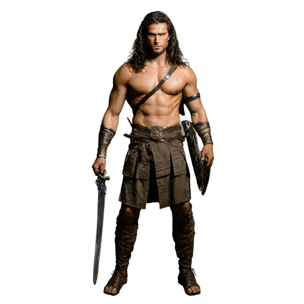 Fierce-Warrior-Male-PNG-Image-with-Transparent-Background-HighQuality-Digital-Art-for-Multiple-Uses