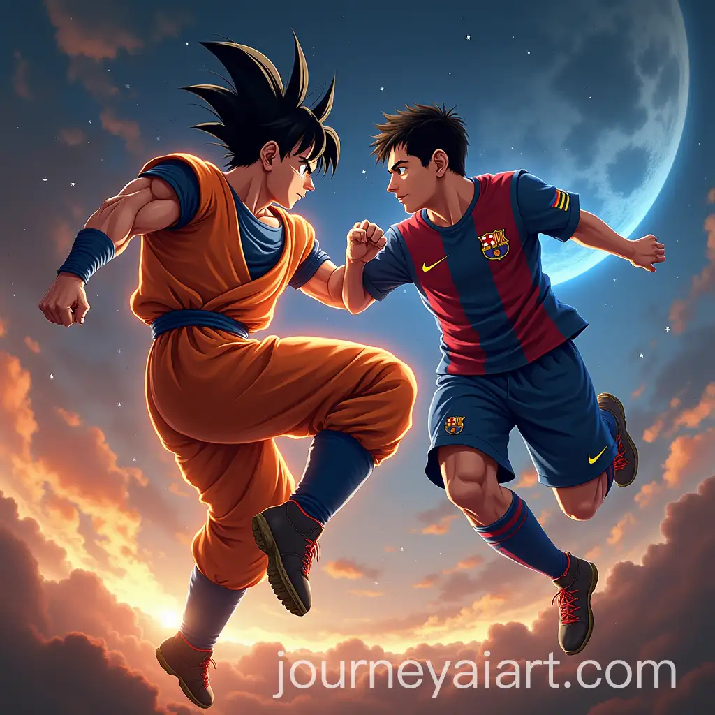 Son-Goku-vs-Lionel-Messi-Epic-Space-Battle