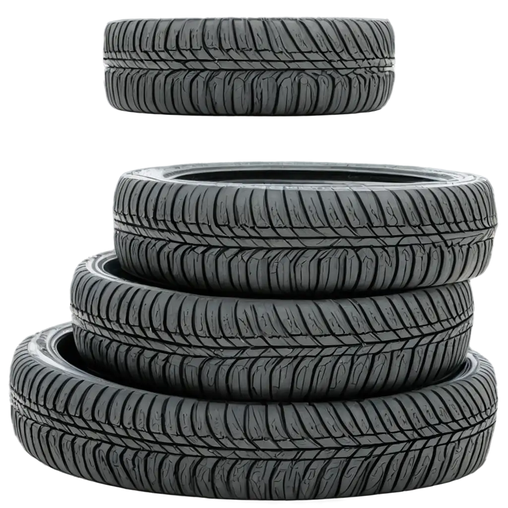 HighQuality-PNG-Image-of-Stacked-Tires-for-Versatile-Applications