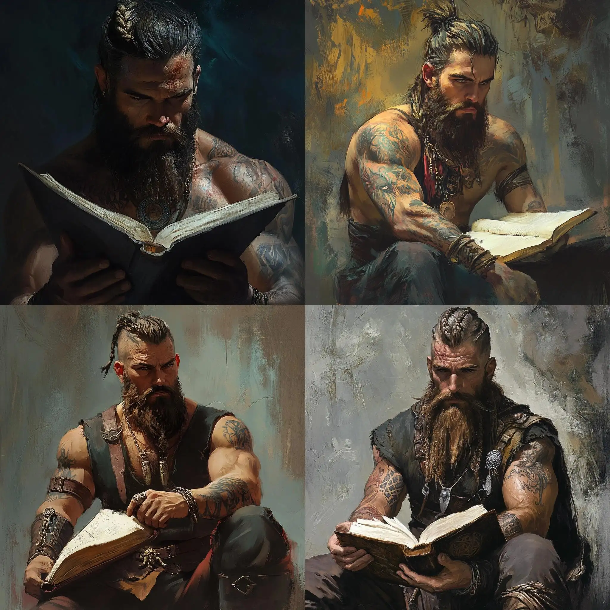 Young-Druid-Man-Brave-and-Wise-Frank-Frazetta-Style-Art