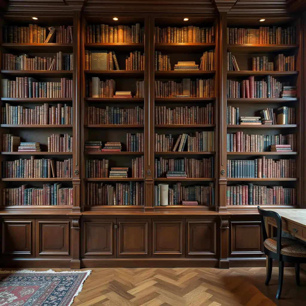 bookshelves