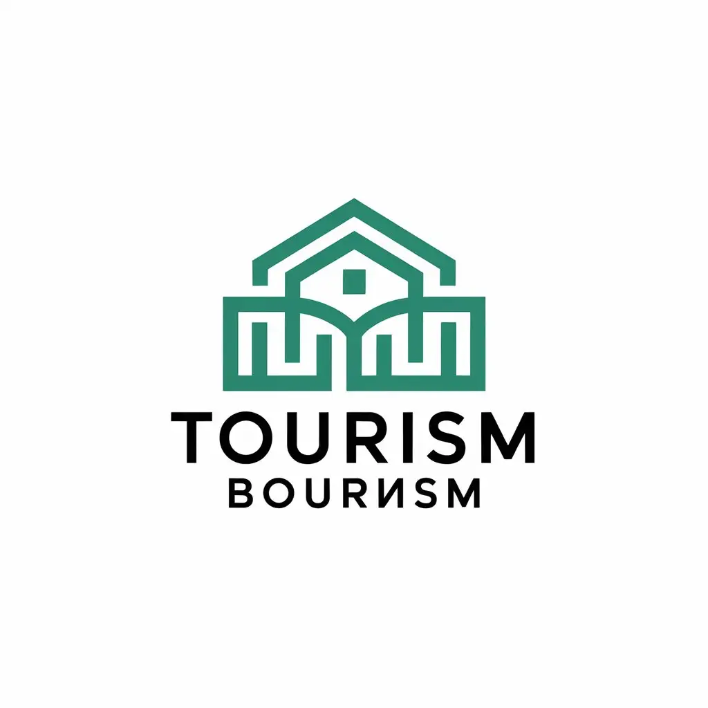 LOGO Design for Tourism Bourism Vector Logo with Dom Symbol and Clear Background for Travel Industry