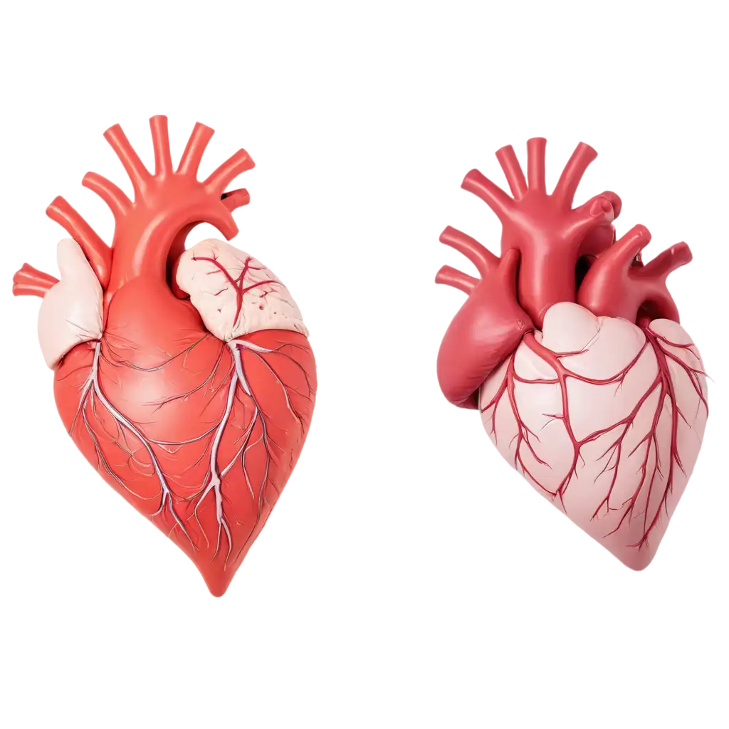 Explore-the-Intricacies-of-Heart-Anatomy-with-a-Detailed-PNG-Image