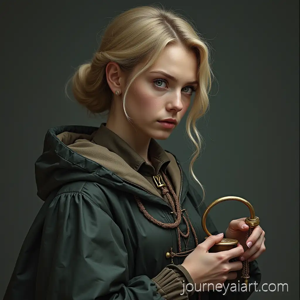 Man-with-Long-Black-Hair-in-Purple-Coat-Holding-a-Crossbow