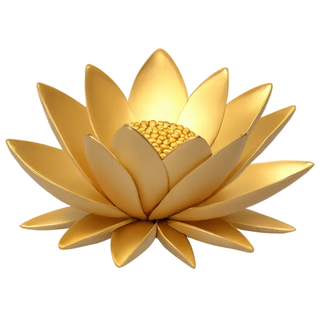 gold lotus