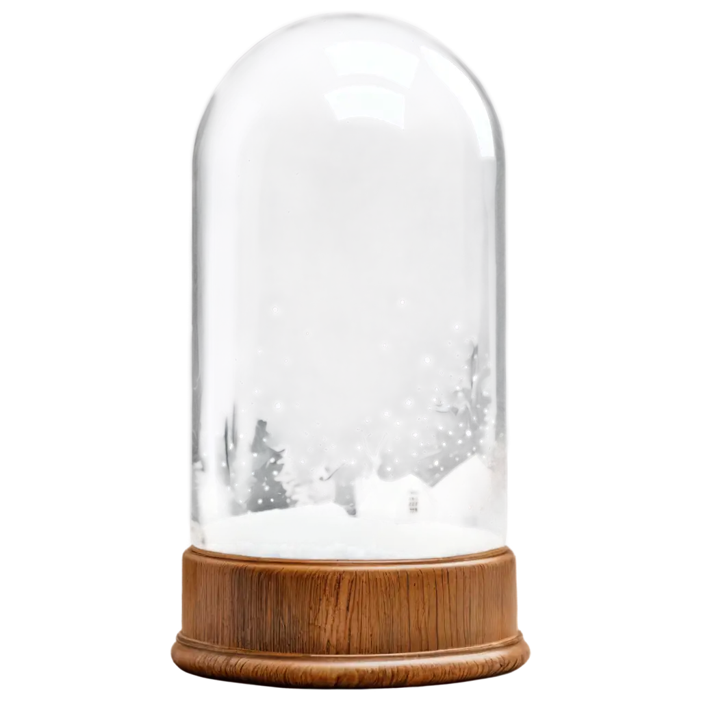 tall snowglobe base with farmhouse woodgrain