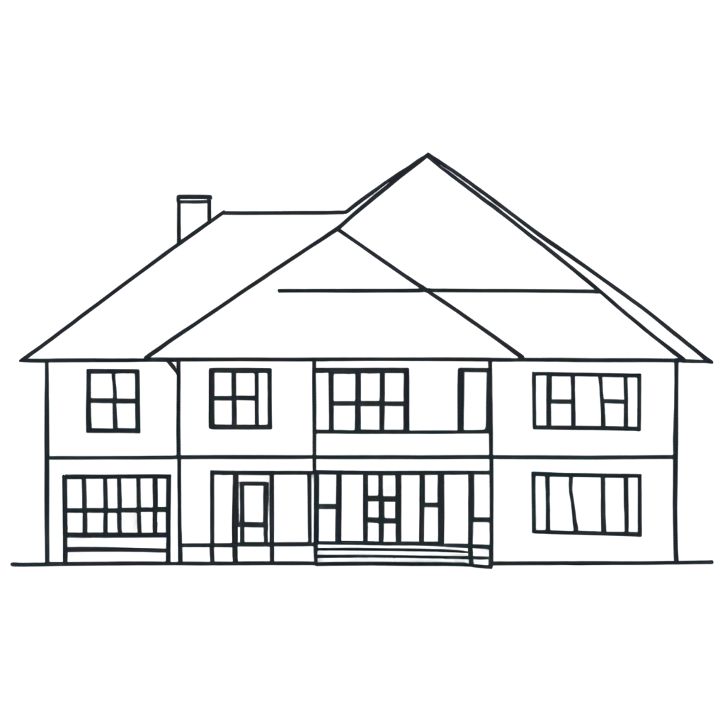 Flat-House-Image-Outline-in-PNG-Format-Versatile-Design-for-All-Your-Needs