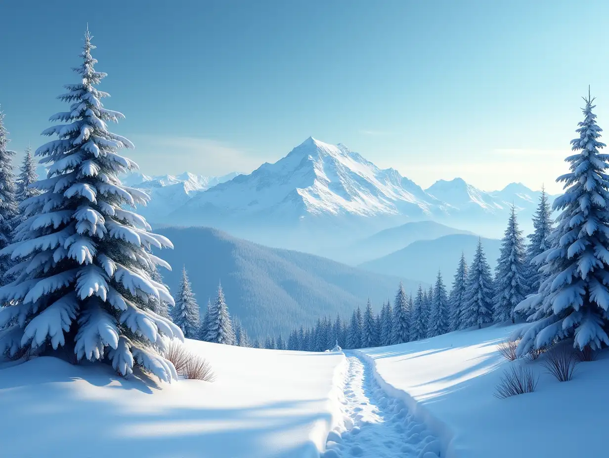 Winter-Mountain-Landscape-for-Christmas-Holiday-Background