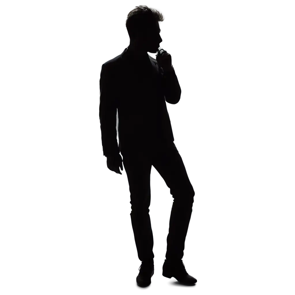 Silhouette-of-a-Man-Smoking-PNG-HighQuality-Transparent-Image-for-Creative-Use