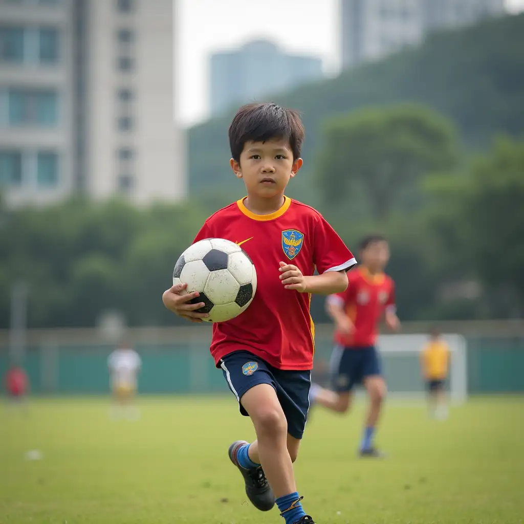 Young-Child-Playing-Flag-Football-in-Hong-Kong