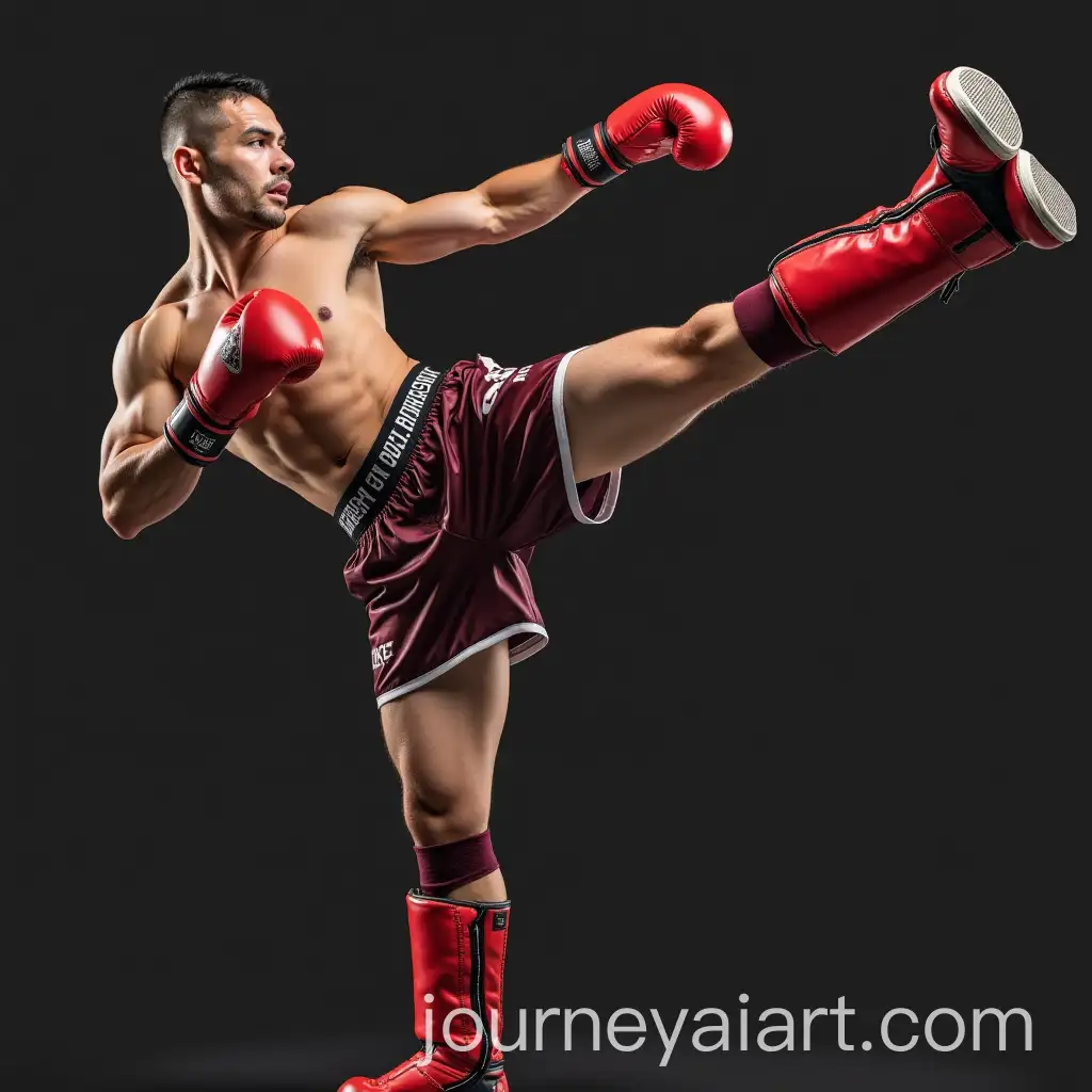 Dynamic-Kickboxing-Match-in-Square-Aspect-Ratio