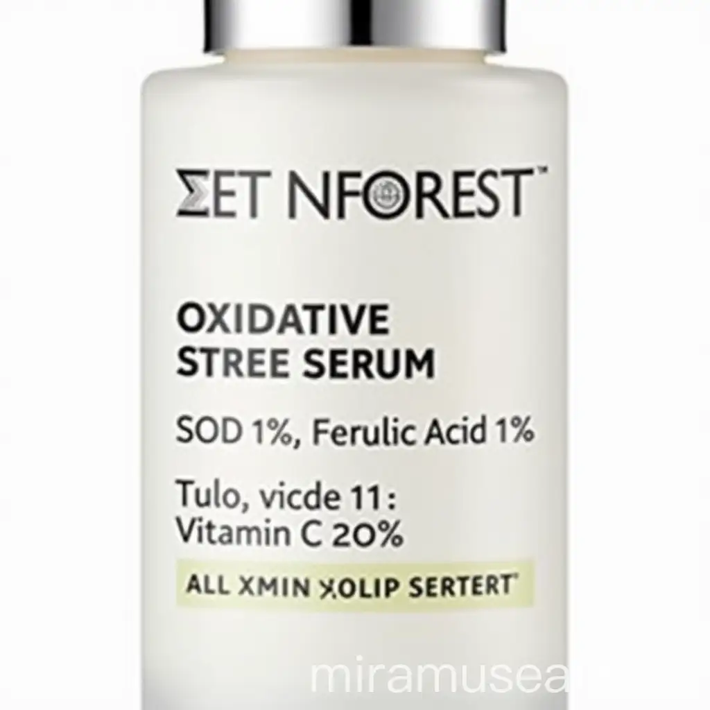 AntiAging Oxidative Stress Serum with SOD Ferulic Acid and Vitamin C