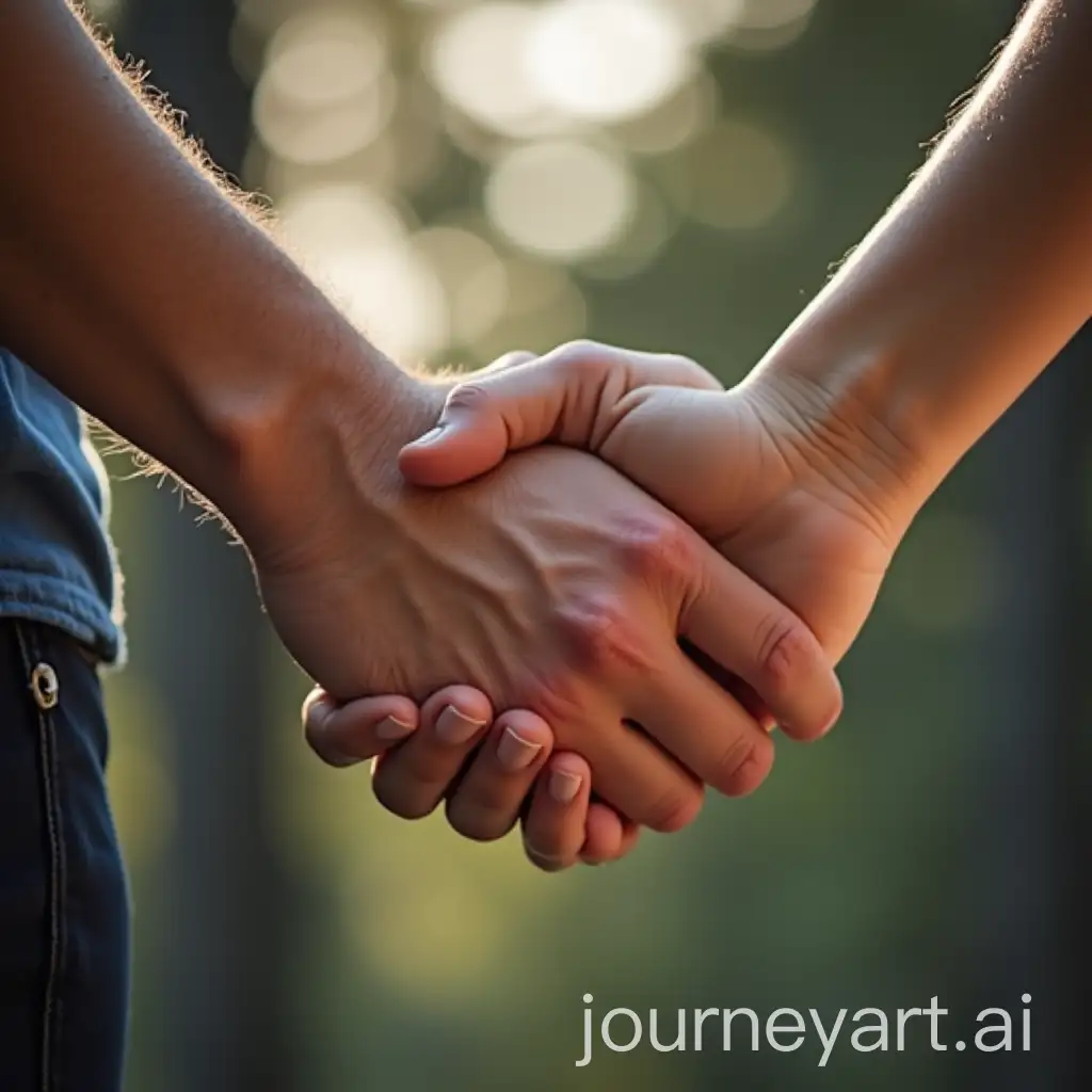 Husband-and-Wife-Holding-Hands-in-Support-and-Understanding