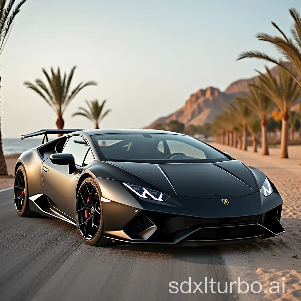 Lamborghini-Huracan-Driving-through-Tunisian-Landscape