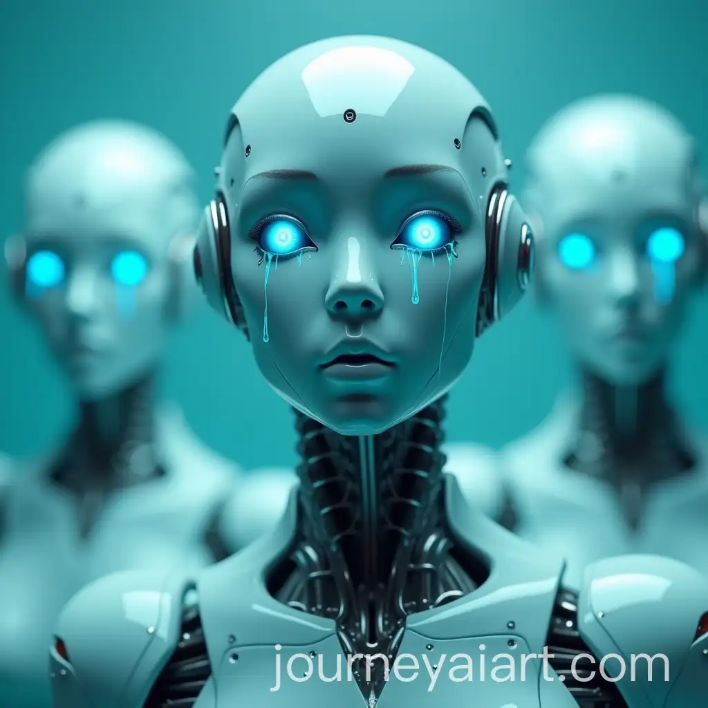 Futuristic-Humanoid-Robots-with-Glowing-Blue-Eyes-and-Emotional-Tears