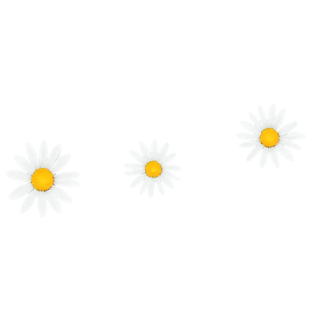 Comic-Style-Daisy-Flower-Top-PNG-Image