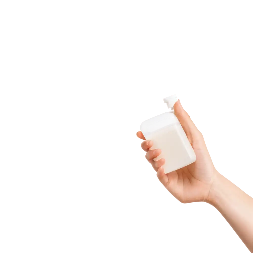 Realistic-OneHand-Holding-Cure-Bottle-PNG-for-Enhanced-Visual-Appeal