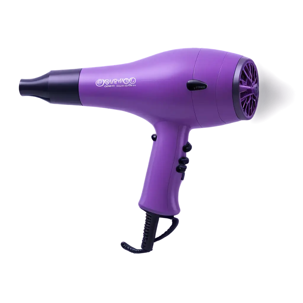 Purple-Cartoon-Hairdryer-PNG-Image-Vibrant-and-Playful-Design