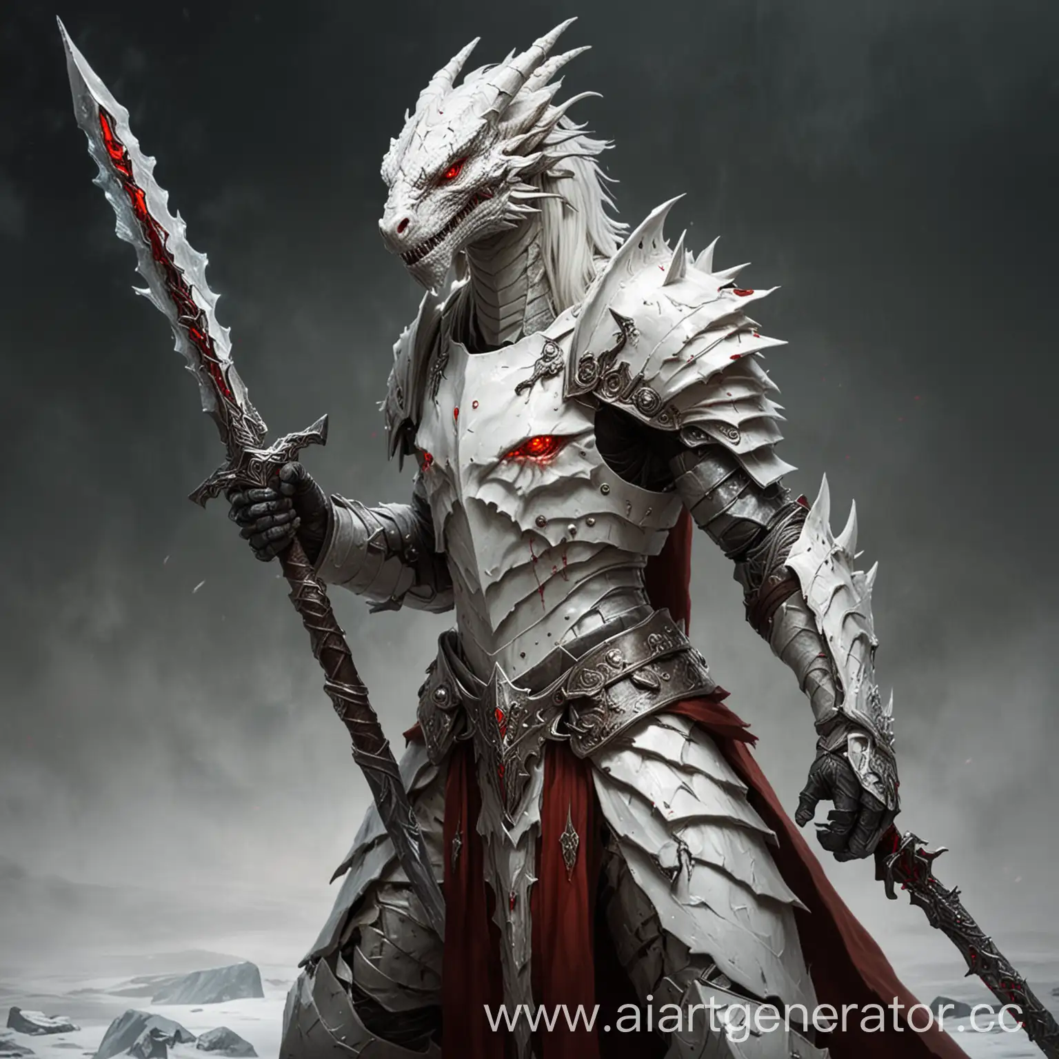 Icy-SwordWielding-Dragonborn-Oathbreaker-Paladin-with-Red-Eyes