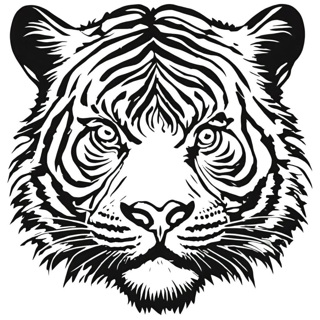 Tiger-Head-Vector-Drawing-PNG-Majestic-Illustration-for-Graphic-Design-Projects