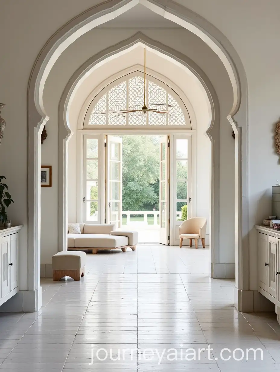 Traditional-Iranian-Patterned-Home-with-White-Background