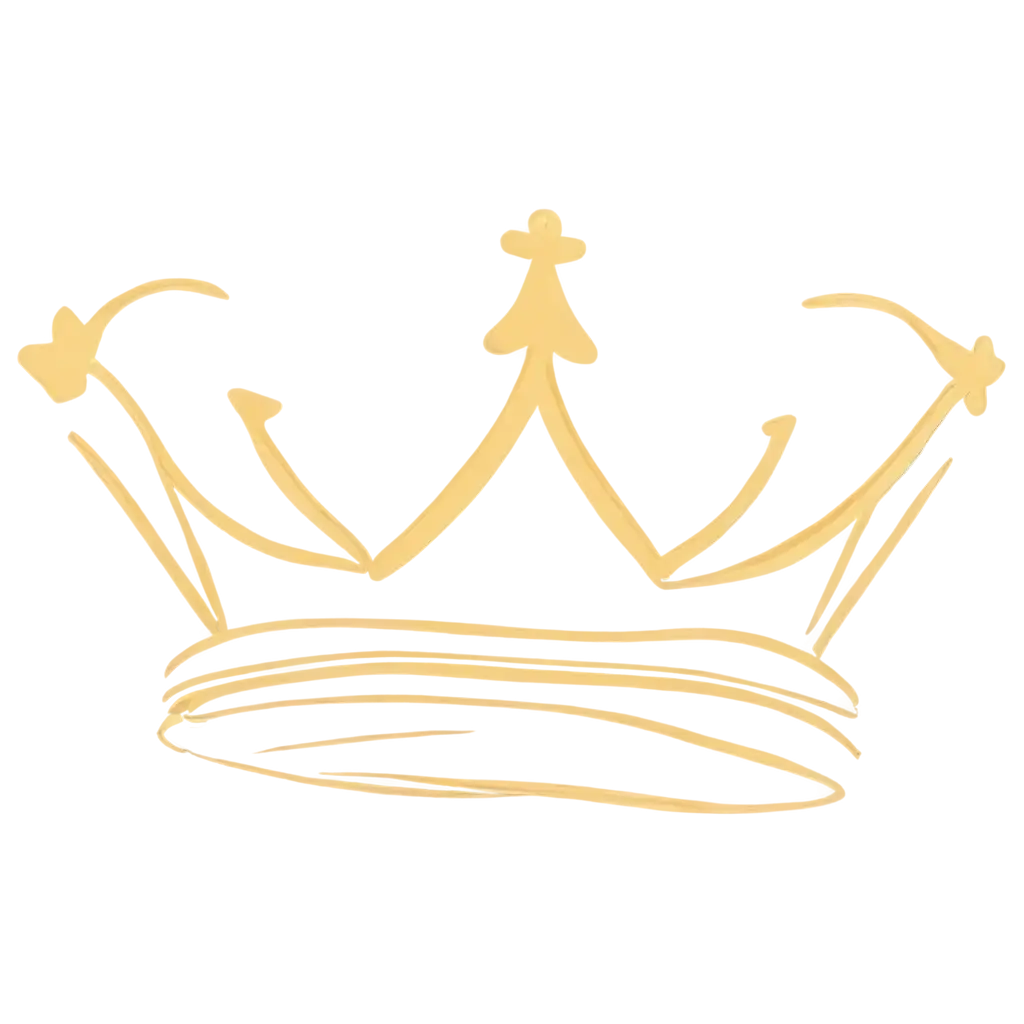Round crown logo on top