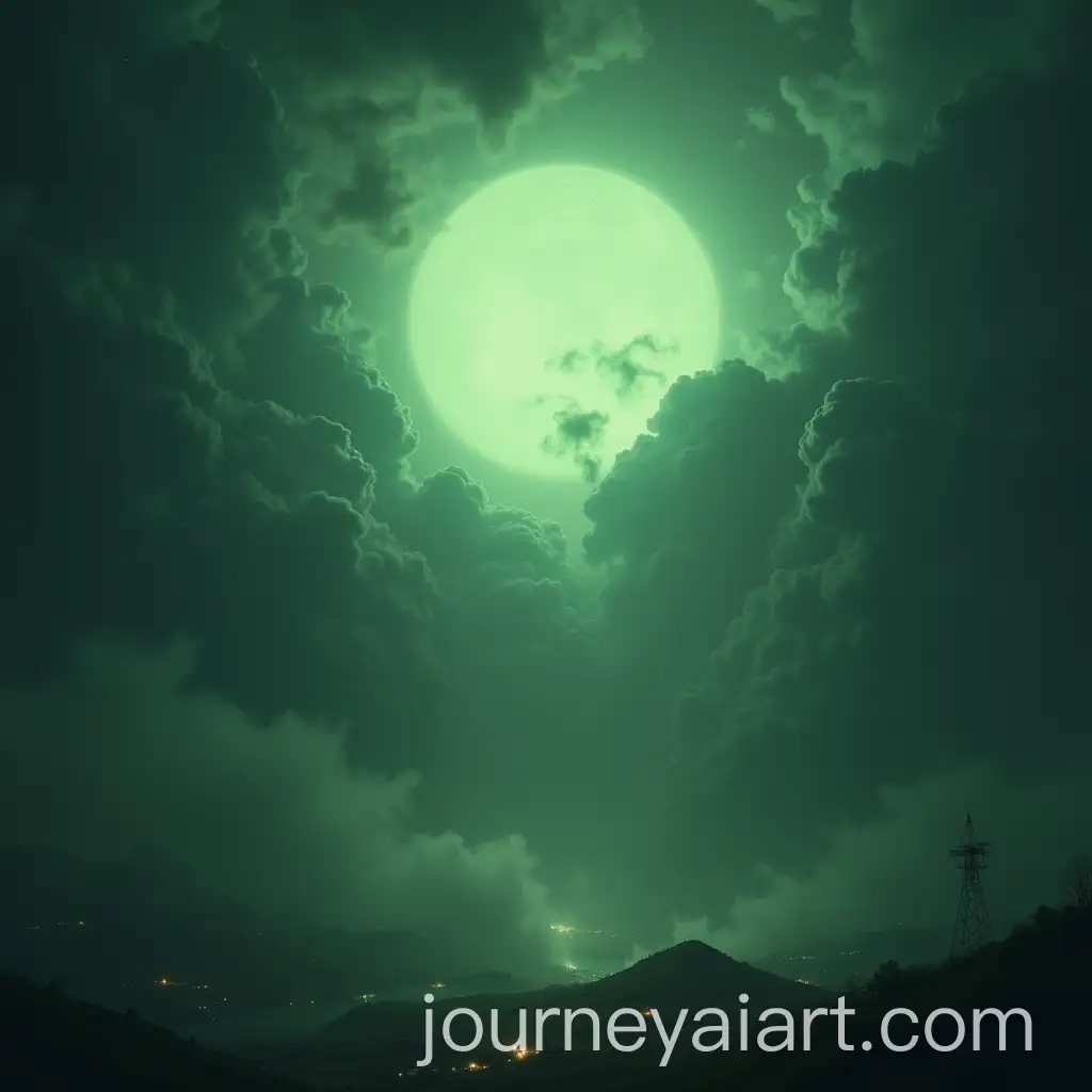 Celestial-Beings-in-Cosmic-Dust-Green-Sunlit-Atmosphere