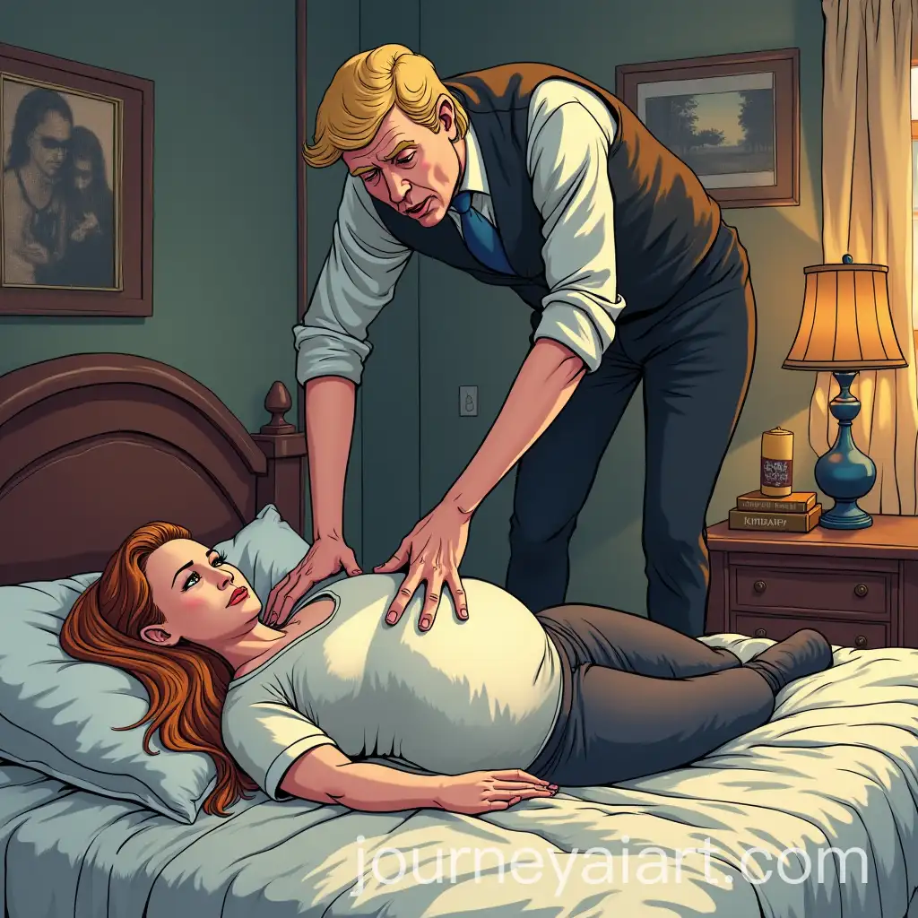 Celebrity-Encounter-Elon-Musk-and-Donald-Trump-in-a-Bedroom-Scene
