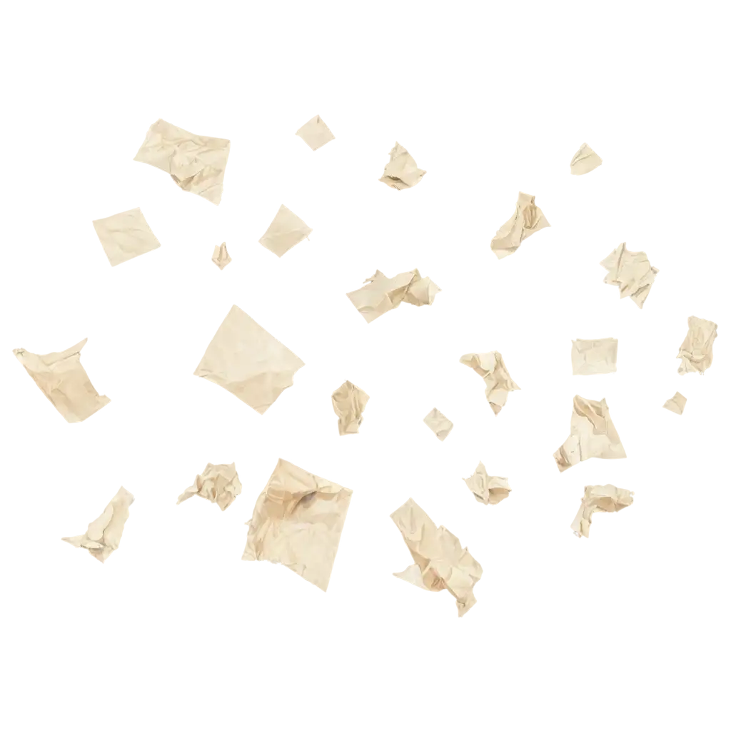 Flying-Chaotic-Papers-PNG-Image-Dynamic-and-Artistic-Visual-Representation