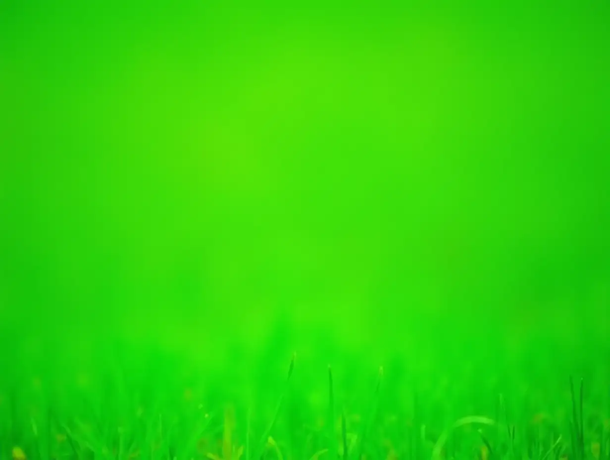 green background with grass