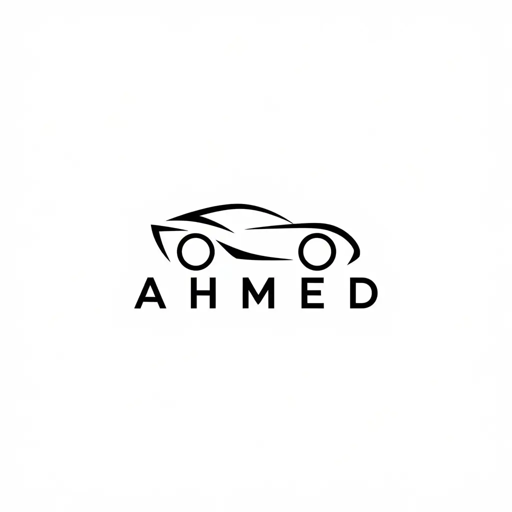 LOGO-Design-For-Ahmed-Minimalistic-Car-Symbol-for-the-Automotive-Industry