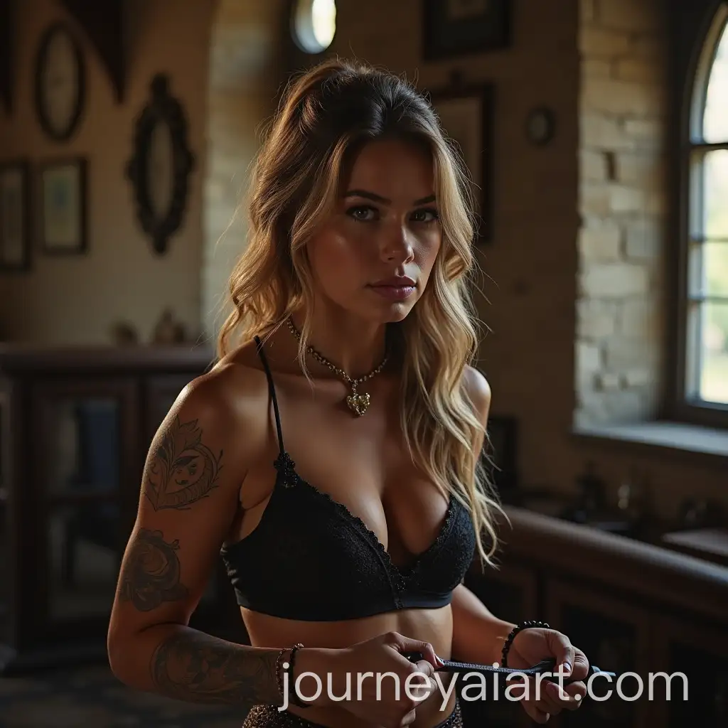 Fitness-Training-in-a-Victorian-Era-Castle