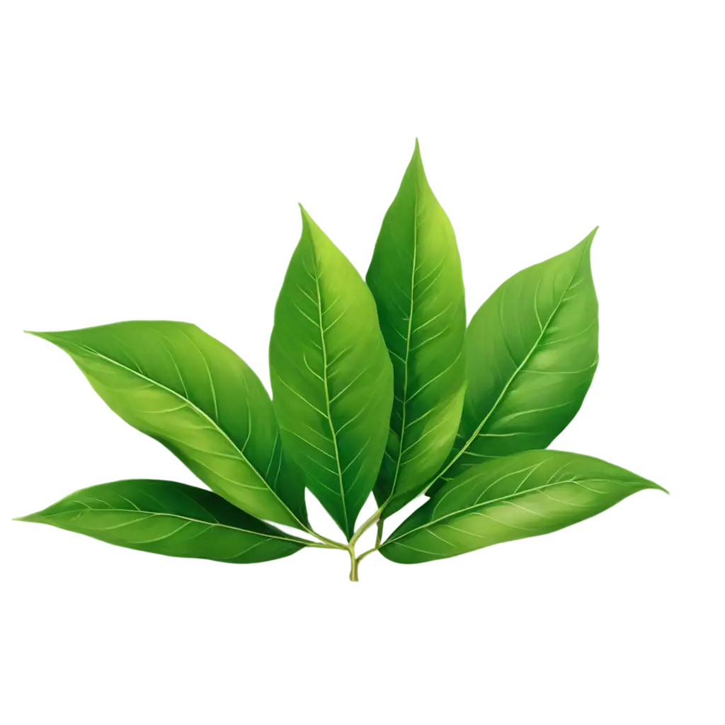 Vibrant-Green-Leaves-PNG-Realistic-Nature-Illustration-for-Digital-Projects