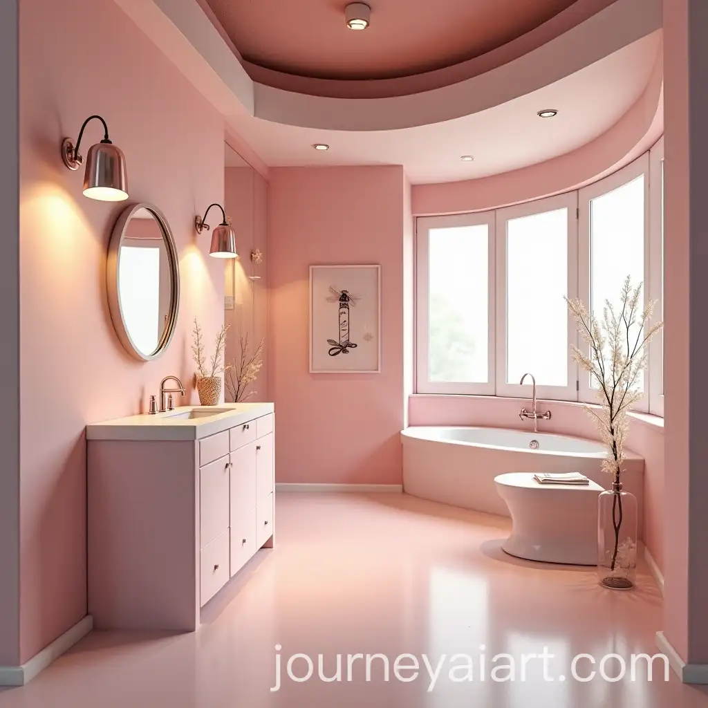 Interactive-Skincare-Booth-Mimicking-a-Bathroom-for-Mary-Kay-Seminar