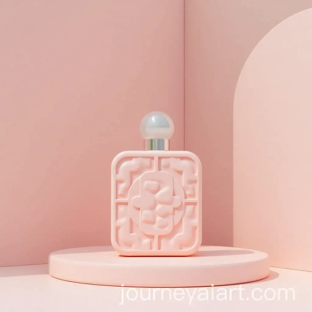 Minimalist-Organic-Pink-Perfume-Booth-Channel-Design