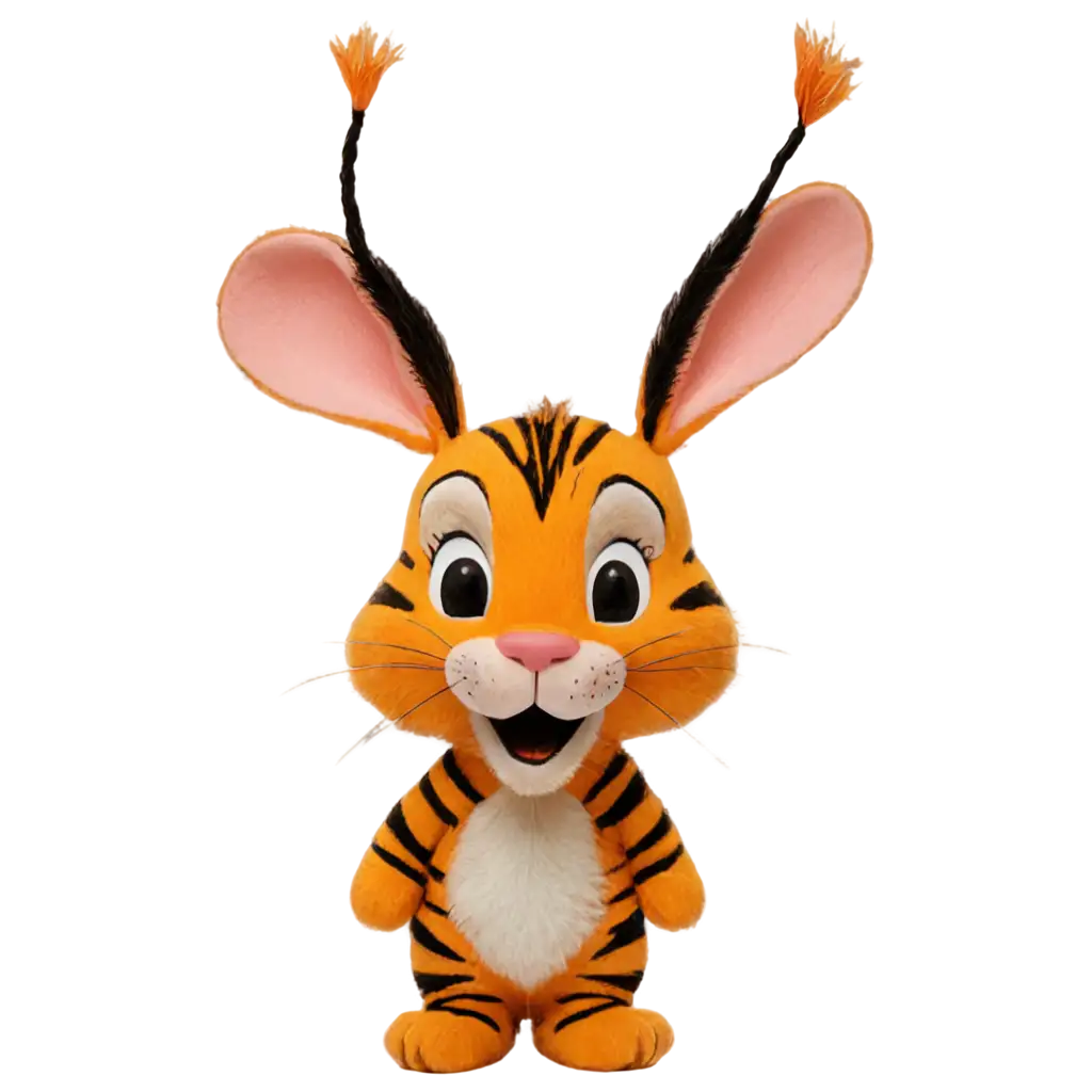 Tigger-with-a-Bunny-Head-PNG-Unique-and-Playful-Animal-Mashup-Image-for-Creative-Use