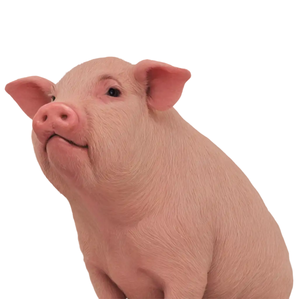 Sad-Pig-PNG-Image-Emotional-AI-Art-Prompt